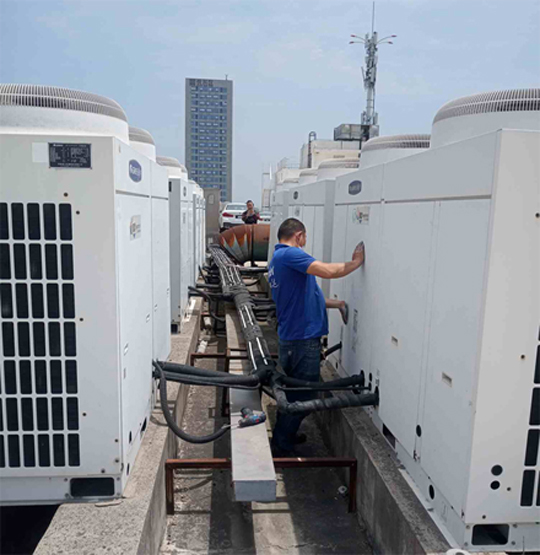 眉山市中央空调制热和不制冷系统维修方法